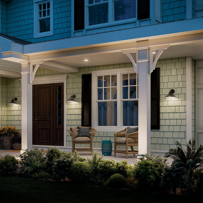 Myhouse Lighting Kichler - 59205BKT - One Light Outdoor Wall Mount - Fielding - Textured Black
