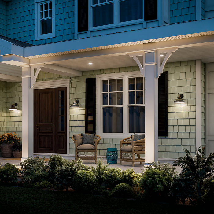 Myhouse Lighting Kichler - 59205NBR - One Light Outdoor Wall Mount - Fielding - Natural Brass