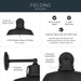 Myhouse Lighting Kichler - 59206BKT - One Light Outdoor Wall Mount - Fielding - Textured Black