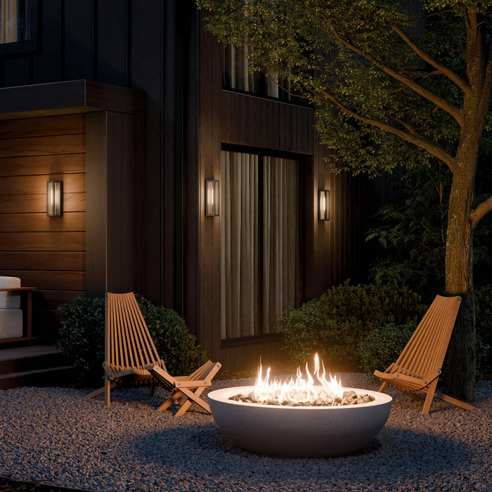 Myhouse Lighting Kichler - 59214BKT - One Light Outdoor Wall Mount - Berens - Textured Black