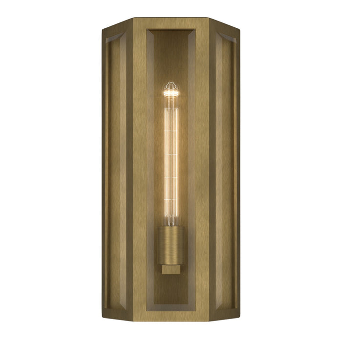 Myhouse Lighting Kichler - 59214NBR - One Light Outdoor Wall Mount - Berens - Natural Brass