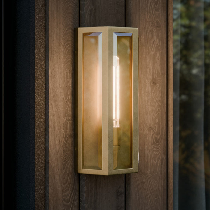 Myhouse Lighting Kichler - 59214NBR - One Light Outdoor Wall Mount - Berens - Natural Brass