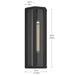 Myhouse Lighting Kichler - 59215BKT - One Light Outdoor Wall Mount - Berens - Textured Black