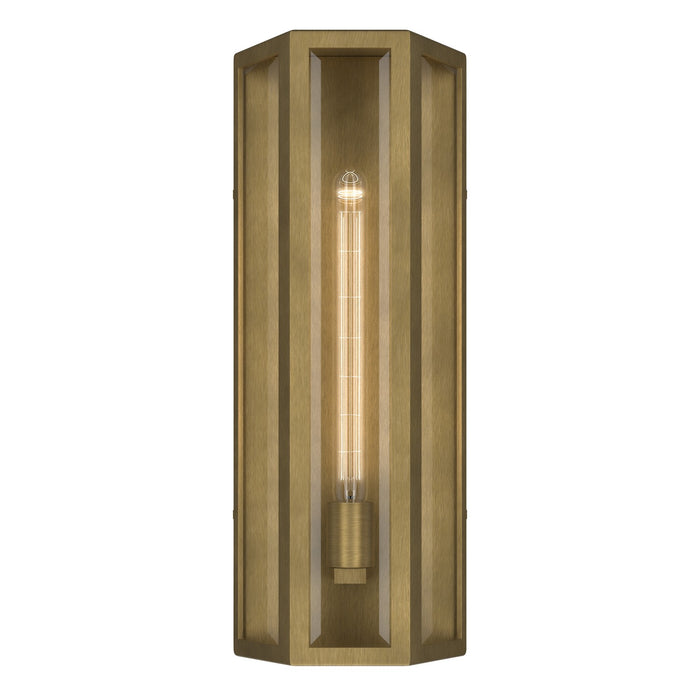 Myhouse Lighting Kichler - 59215NBR - One Light Outdoor Wall Mount - Berens - Natural Brass