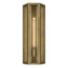 Myhouse Lighting Kichler - 59215NBR - One Light Outdoor Wall Mount - Berens - Natural Brass