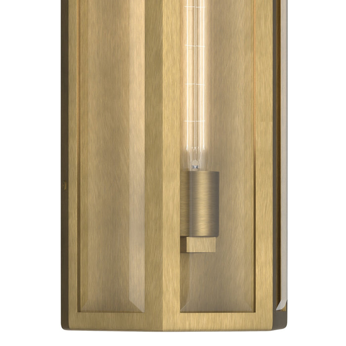 Myhouse Lighting Kichler - 59215NBR - One Light Outdoor Wall Mount - Berens - Natural Brass