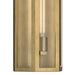 Myhouse Lighting Kichler - 59215NBR - One Light Outdoor Wall Mount - Berens - Natural Brass