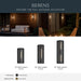 Myhouse Lighting Kichler - 59216BKT - Two Light Outdoor Wall Mount - Berens - Textured Black