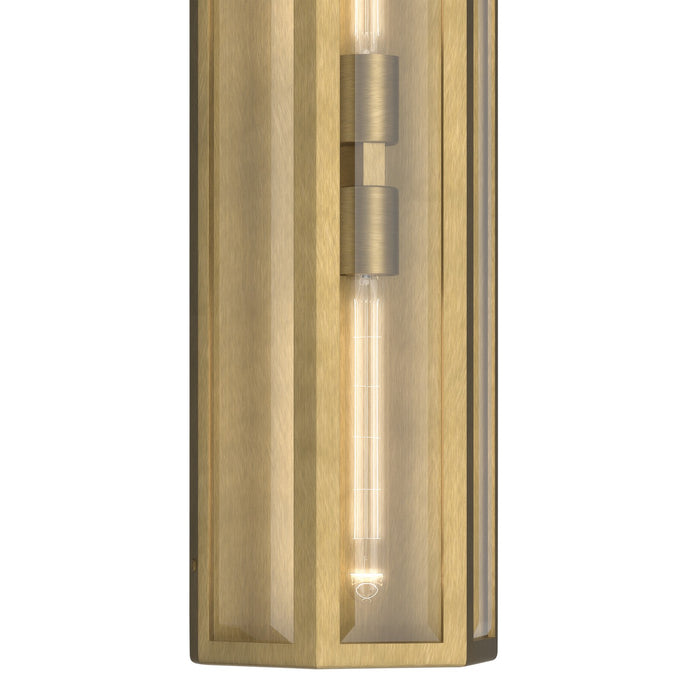 Myhouse Lighting Kichler - 59216NBR - Two Light Outdoor Wall Mount - Berens - Natural Brass