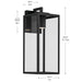 Myhouse Lighting Kichler - 59112BKTDS - One Light Outdoor Wall Mount - Branner - Textured Black