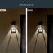 Myhouse Lighting Kichler - 59112BKTDS - One Light Outdoor Wall Mount - Branner - Textured Black