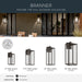 Myhouse Lighting Kichler - 59112OZDS - One Light Outdoor Wall Mount - Branner - Olde Bronze