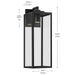 Myhouse Lighting Kichler - 59113BKTDS - One Light Outdoor Wall Mount - Branner - Textured Black