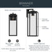 Myhouse Lighting Kichler - 59113BKTDS - One Light Outdoor Wall Mount - Branner - Textured Black