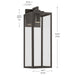Myhouse Lighting Kichler - 59113OZDS - One Light Outdoor Wall Mount - Branner - Olde Bronze