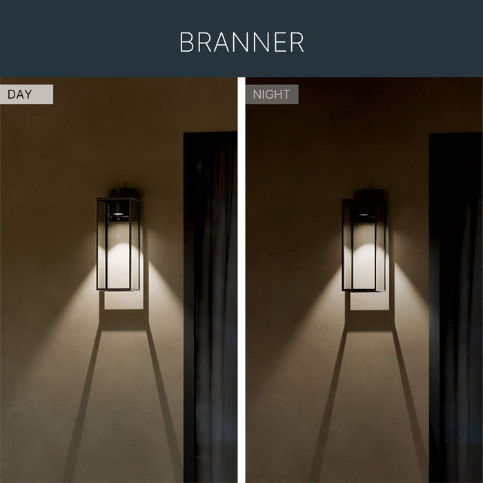 Myhouse Lighting Kichler - 59113OZDS - One Light Outdoor Wall Mount - Branner - Olde Bronze