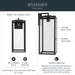 Myhouse Lighting Kichler - 59114BKTDS - One Light Outdoor Wall Mount - Branner - Textured Black