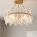 Myhouse Lighting Quoizel - ABI1718BRG - Four Light Semi-Flush Mount - Abigail - Brushed Gold