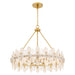 Myhouse Lighting Quoizel - ABI2828BRG - Six Light Pendant - Abigail - Brushed Gold