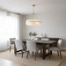 Myhouse Lighting Quoizel - ABI2828BRG - Six Light Pendant - Abigail - Brushed Gold