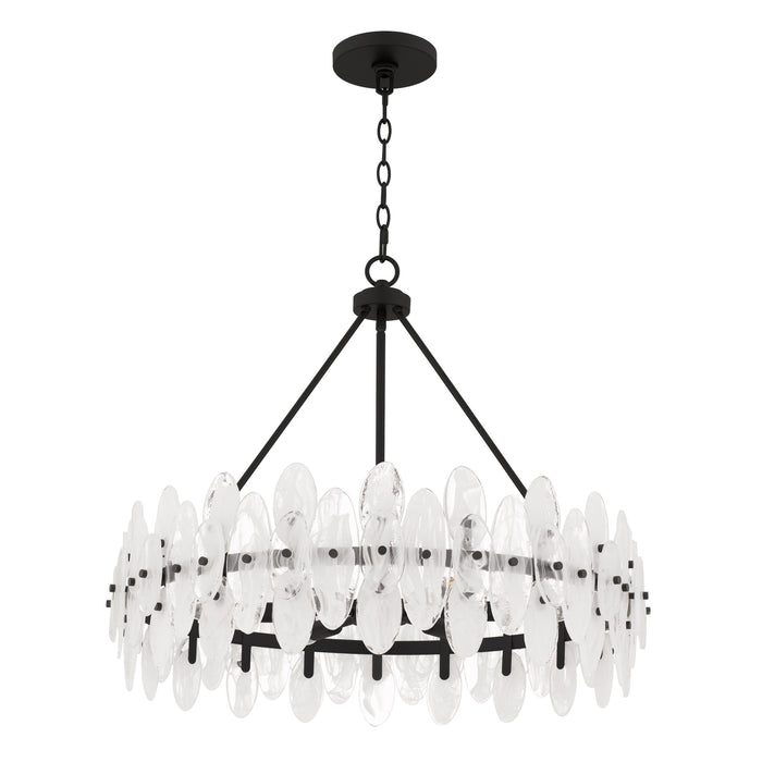 Myhouse Lighting Quoizel - ABI2828MBK - Six Light Pendant - Abigail - Matte Black