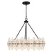 Myhouse Lighting Quoizel - ABI2828MBK - Six Light Pendant - Abigail - Matte Black