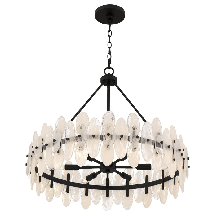 Myhouse Lighting Quoizel - ABI2828MBK - Six Light Pendant - Abigail - Matte Black