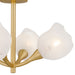 Myhouse Lighting Quoizel - ADEL1722GFL - Four Light Semi-Flush Mount - Adelyn - Gold Leaf