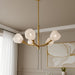 Myhouse Lighting Quoizel - ADEL5030GFL - Five Light Chandelier - Adelyn - Gold Leaf