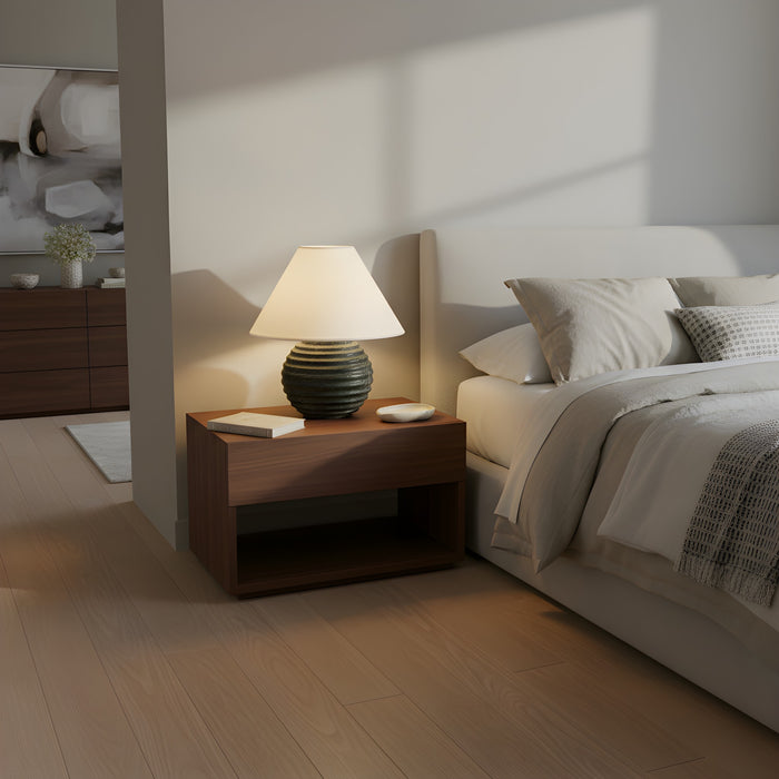 Myhouse Lighting Quoizel - ALES6211MBK - One Light Table Lamp - Alessandro - Matte Black