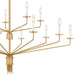 Myhouse Lighting Quoizel - ALEX5055BRG - 15 Light Chandelier - Alexander - Brushed Gold