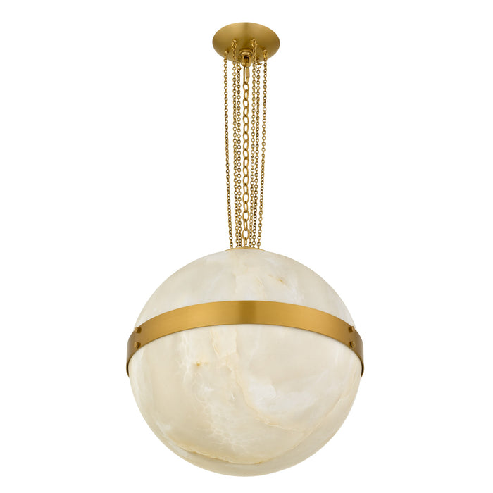 Myhouse Lighting Quoizel - AMT1816BRG - Three Light Pendant - Amato - Brushed Gold