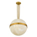 Myhouse Lighting Quoizel - AMT1816BRG - Three Light Pendant - Amato - Brushed Gold