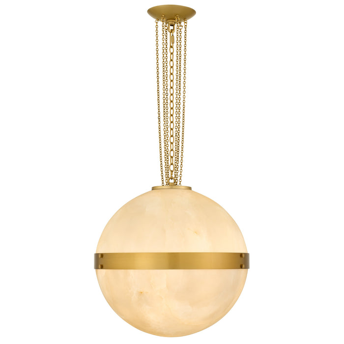 Myhouse Lighting Quoizel - AMT1816BRG - Three Light Pendant - Amato - Brushed Gold