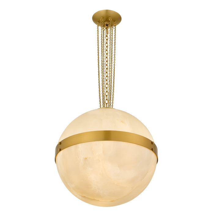 Myhouse Lighting Quoizel - AMT1816BRG - Three Light Pendant - Amato - Brushed Gold