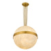 Myhouse Lighting Quoizel - AMT1816BRG - Three Light Pendant - Amato - Brushed Gold