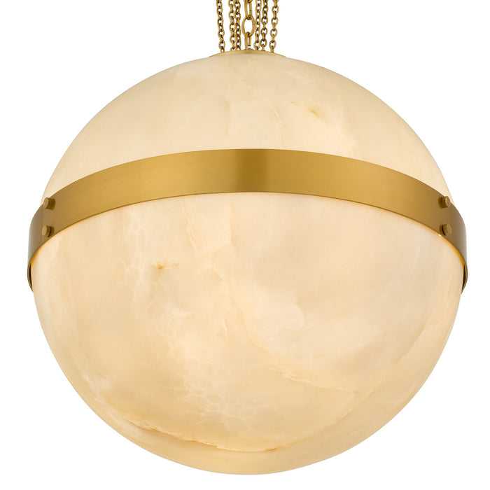 Myhouse Lighting Quoizel - AMT1816BRG - Three Light Pendant - Amato - Brushed Gold