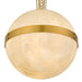 Myhouse Lighting Quoizel - AMT1816BRG - Three Light Pendant - Amato - Brushed Gold