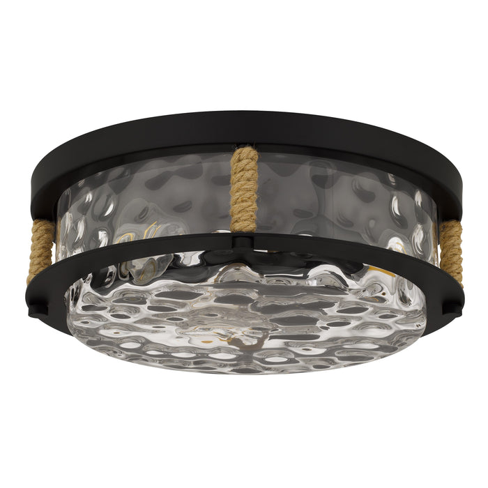 Myhouse Lighting Quoizel - BTC1616MBK - Three Light Flush Mount - Baltic - Matte Black