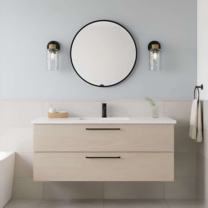 Myhouse Lighting Quoizel - BTC8605MBK - One Light Wall Sconce - Baltic - Matte Black