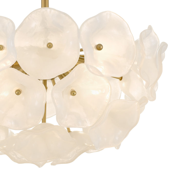 Myhouse Lighting Quoizel - AUD1718BRG - Four Light Semi-Flush Mount - Audrey - Brushed Gold