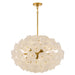 Myhouse Lighting Quoizel - AUD2828BRG - Eight Light Pendant - Audrey - Brushed Gold
