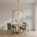 Myhouse Lighting Quoizel - AUD2828BRG - Eight Light Pendant - Audrey - Brushed Gold