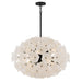 Myhouse Lighting Quoizel - AUD2828MBK - Eight Light Pendant - Audrey - Matte Black