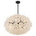 Myhouse Lighting Quoizel - AUD2828MBK - Eight Light Pendant - Audrey - Matte Black