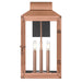 Myhouse Lighting Quoizel - BER8410AC - Three Light Outdoor Wall Lantern - Beryn - Aged Copper