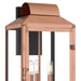Myhouse Lighting Quoizel - BER8410AC - Three Light Outdoor Wall Lantern - Beryn - Aged Copper