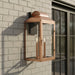 Myhouse Lighting Quoizel - BER8410AC - Three Light Outdoor Wall Lantern - Beryn - Aged Copper