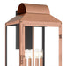 Myhouse Lighting Quoizel - BER8412AC - Four Light Outdoor Wall Lantern - Beryn - Aged Copper