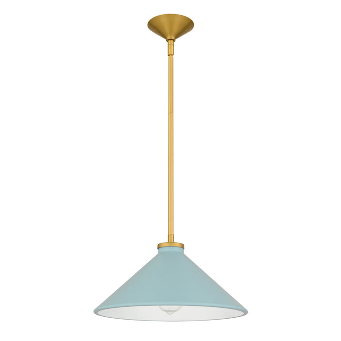 Myhouse Lighting Quoizel - BRADB1814BRG - One Light Pendant - Bradbury - Brushed Gold